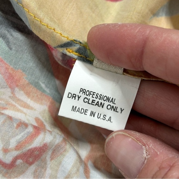 Katharine Kidd Lalita Yellow & Navy Flowy Floral Dress - Picture 13 of 16